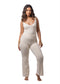 Lounge Lover Teddy + V-neck + Flares Set (2-Piece)