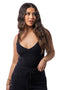 V-neck Long Singlet