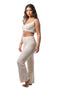 Angel Teddy + Crop + Flares Set (2-Piece)