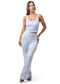 Miss Beverly Hills Teddy Cami + Flares Set (2-piece)