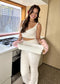 Angel Teddy + Crop + Flares Set (2-Piece)