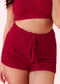 Loungewear Teddy Shorts