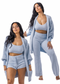 Ultimate Teddy Cardigan + Flares Collection (5-Piece)